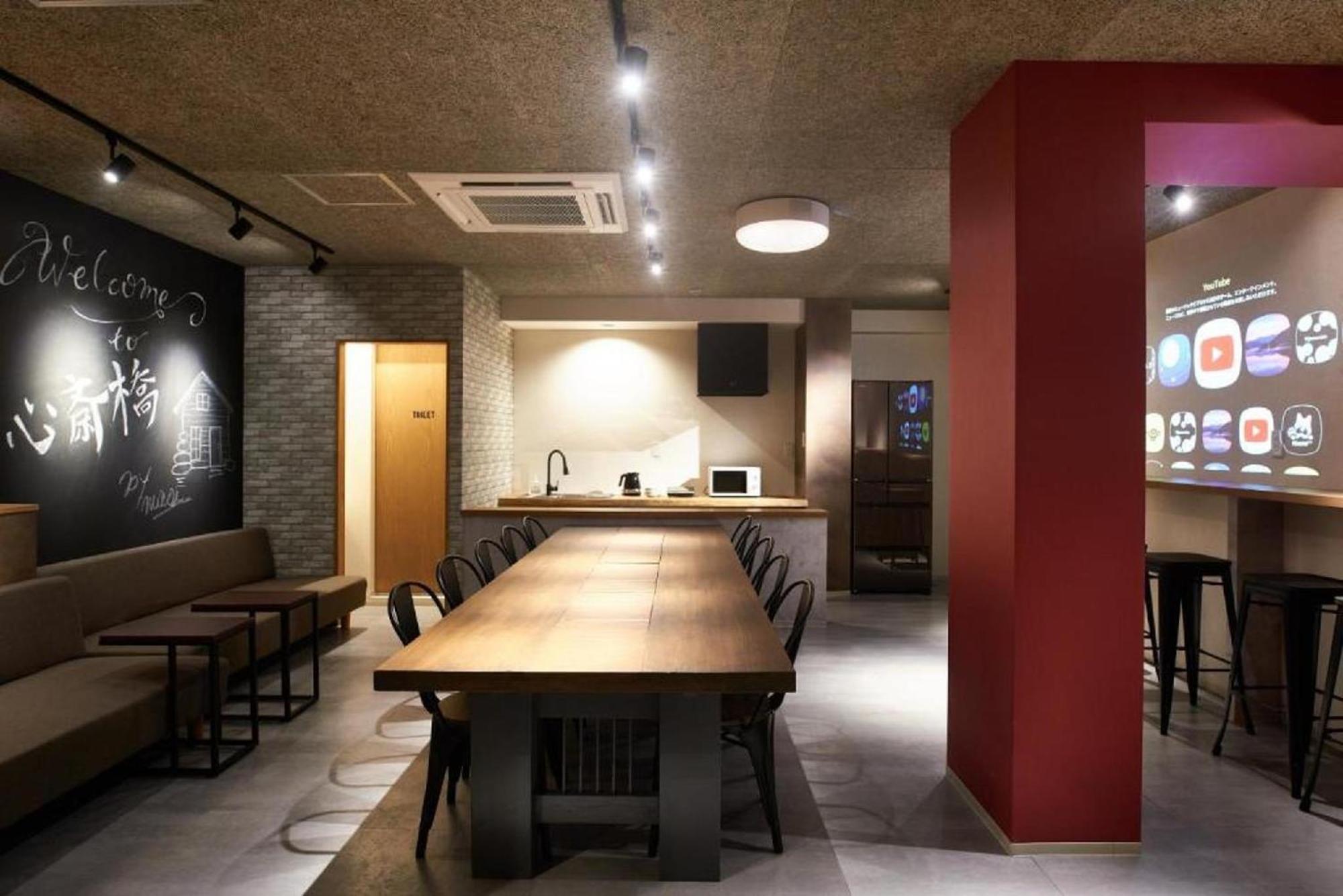 Shinsaibashi House Hotel Osaka Bagian luar foto