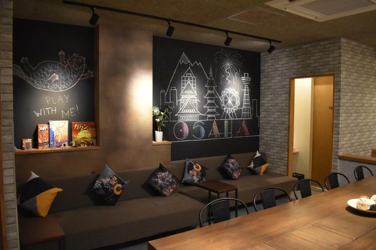 Shinsaibashi House Hotel Osaka Bagian luar foto